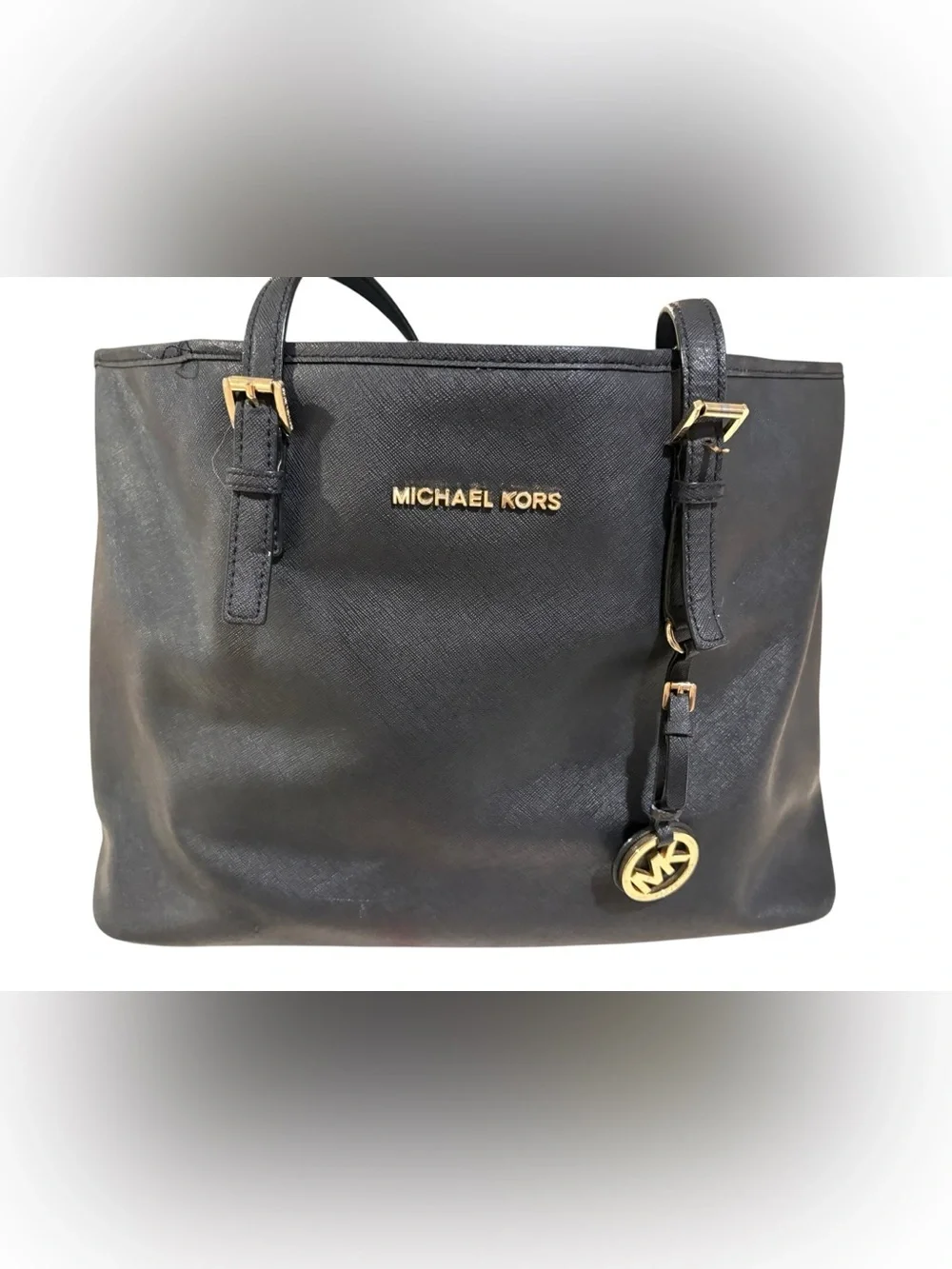 Michael Kors Jet Set Saffiano leather tote